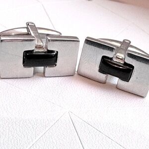 ✨ Stunning Rare Edgy Vintage Moores Pronto Uomo Men’s Cufflinks